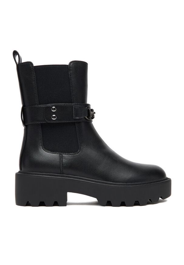 Nine West Sztyblety CEO-KAMILA-01 Czarny. Kolor: czarny. Materiał: syntetyk, materiał