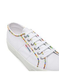 Superga Tenisówki Multicolor Beads 2740 S4131FW Biały. Kolor: biały. Materiał: materiał