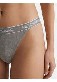 Emporio Armani Underwear Komplet stringów EW000405 AF19026 M8194 Szary. Kolor: szary. Materiał: bawełna #3
