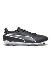 Buty piłkarskie Puma King Pro FG/AG M 107566-01 czarne. Kolor: czarny. Materiał: syntetyk, dzianina, nylon, materiał. Szerokość cholewki: normalna. Sport: piłka nożna