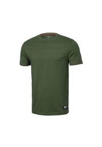 PITBULL - Koszulka sportowa męska Pitbull West Coast No Logo. Kolor: zielony #1