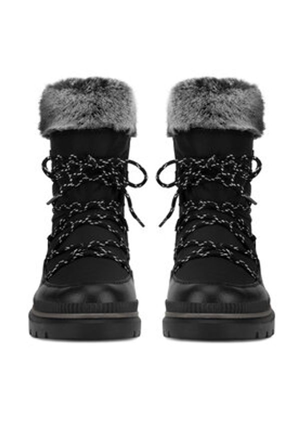 Remonte Botki D0C81-03 Czarny. Kolor: czarny. Materiał: skóra