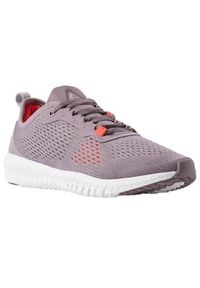 Buty treningowe damskie Reebok Flexagon Training. Zapięcie: sznurówki. Kolor: fioletowy. Materiał: guma, syntetyk, tkanina, materiał. Szerokość cholewki: normalna