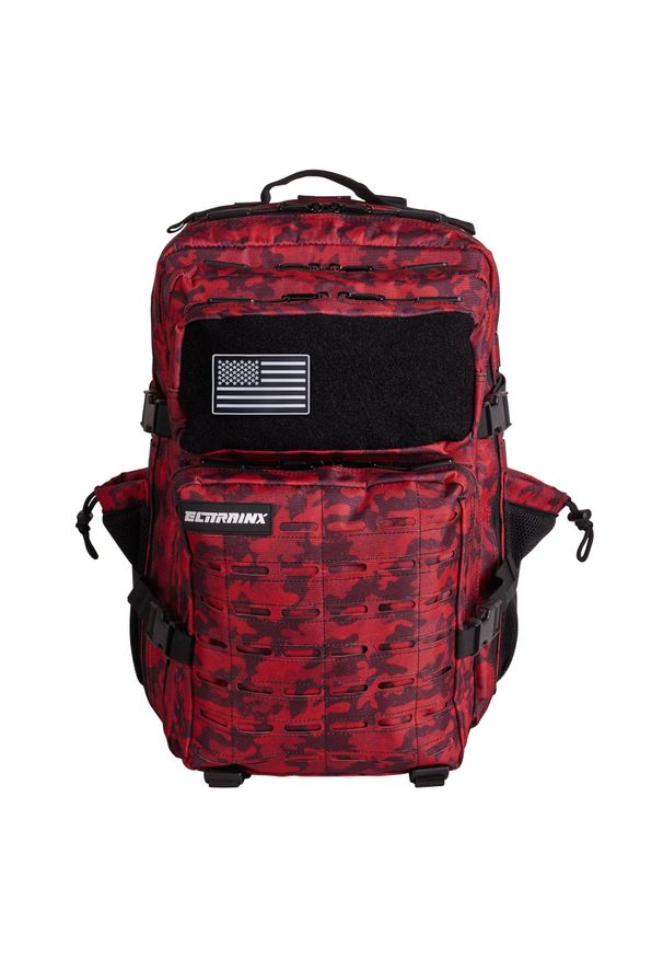 ELITEX TRAINING - Plecak do CrossTraining i podróży ELITRAINX V2 45 L. Kolor: czerwony. Materiał: materiał. Styl: sportowy