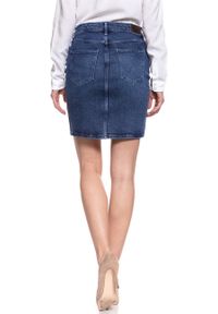 Wrangler - SPÓDNICA JEANSOWA WRANGLER MIDI PENCIL SKIRT SHADOW DANCES W2347096I. Materiał: jeans #10