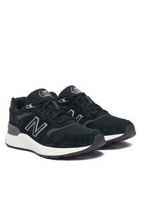 New Balance Sneakersy Walking 880 MW880BB7 Czarny. Kolor: czarny. Materiał: skóra, zamsz #2