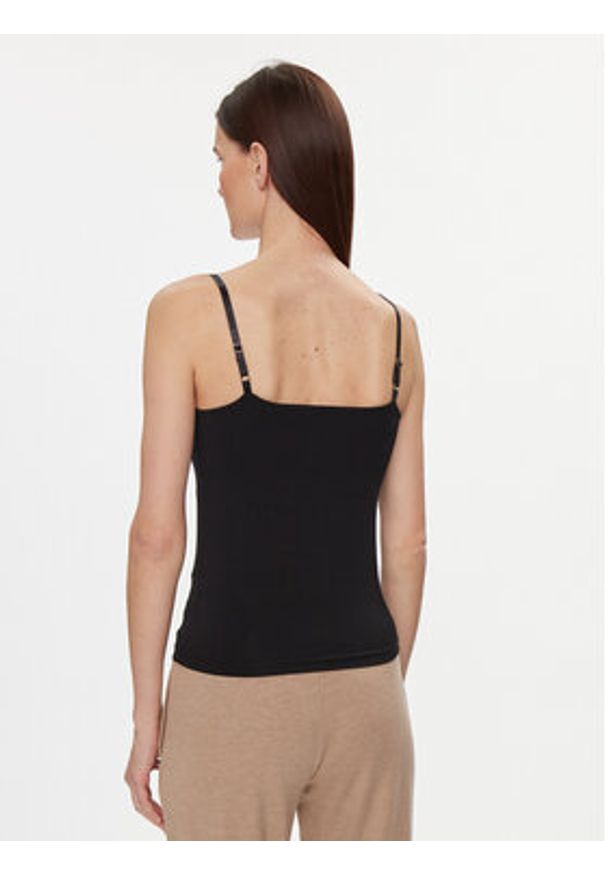 BOSS - Boss Top 50515601 Czarny Slim Fit. Kolor: czarny