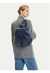 Pinko - PINKO Plecak Carrie Backpack PE 25-26 PLTT 104351 A29Q Granatowy. Kolor: niebieski. Materiał: skóra #3