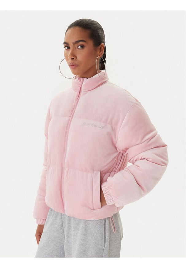 Juicy Couture Kurtka zimowa Margo JCOIJ224556 Różowy Regular Fit. Kolor: różowy. Materiał: syntetyk. Sezon: zima