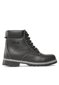 Fila Trapery Maveric Mid Wmn FFW0219.83052 Czarny. Kolor: czarny. Materiał: skóra