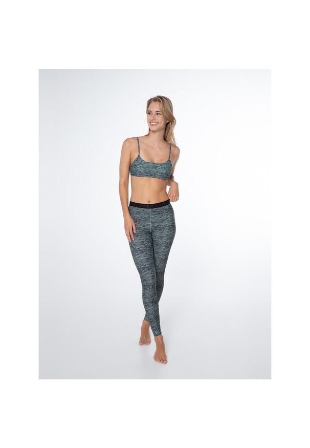 Damski top do kostiumu kąpielowego Protest Mixelif. Kolor: zielony. Wzór: nadruk