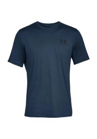 Koszulka męska Under Armour Sportstyle Left Chest. Kolor: niebieski