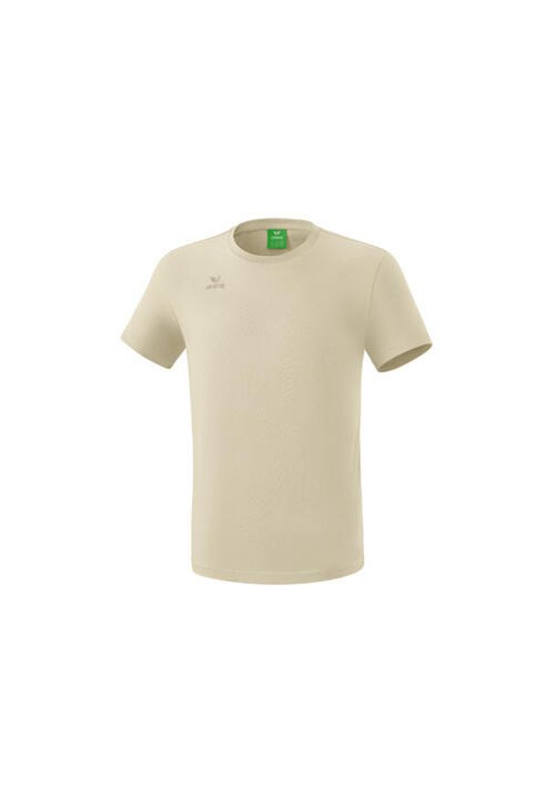 ERIMA - Koszulka Erima Teamsport. Kolor: beżowy. Materiał: bawełna. Sport: joga i pilates
