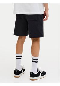 Jack & Jones Szorty sportowe Karl Norrebro 12292565 Czarny Regular Fit. Kolor: czarny. Materiał: bawełna. Styl: sportowy #4