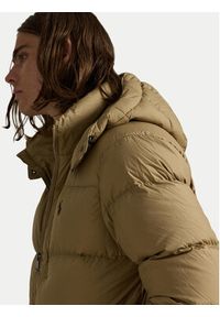 Polo Ralph Lauren Kurtka puchowa 710968278010 Khaki Regular Fit. Typ kołnierza: polo. Kolor: brązowy. Materiał: syntetyk