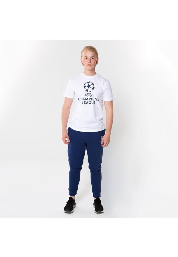 CHAMPIONS LEAGUE - Champions League spodnie dresowe dla dorośli. Kolor: niebieski. Materiał: dresówka. Sport: piłka nożna