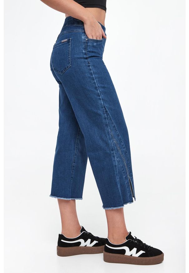 Joseph Ribkoff - Jeansy damskie z kryształkami JOSEPH RIBKOFF