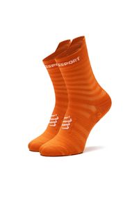 Compressport Skarpety wysokie unisex Pro Racing Socks V4.0 Ultralight Run High XU00050B Czerwony. Kolor: czerwony. Materiał: materiał, poliamid. Sport: bieganie