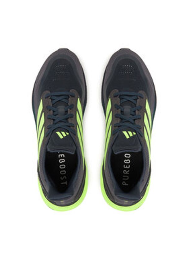 Adidas - adidas Buty do biegania Pureboost 5 JH6446 Granatowy. Kolor: niebieski. Materiał: materiał