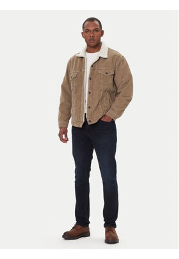 Mustang Jeansy Vegas 1016796 Granatowy Slim Fit. Kolor: niebieski