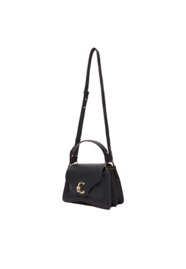 Coccinelle Torebka SSL Coccinelle C-Me E1 SSL 18 02 01 Granatowy. Kolor: niebieski. Materiał: skórzane