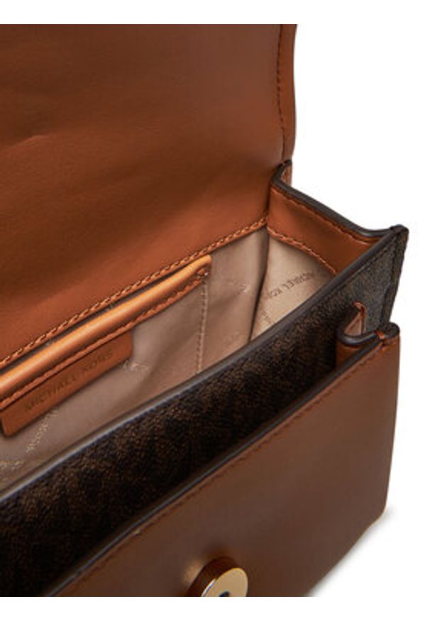MICHAEL Michael Kors Torebka 32R5GC7C1B Brązowy. Kolor: brązowy. Materiał: skórzane