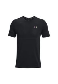 Jersey Under Armour Rush Seamless Legacy. Kolor: czarny. Materiał: jersey. Sport: fitness #1