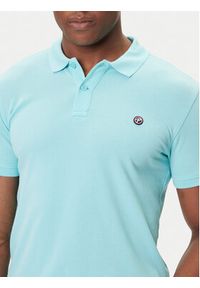 Petrol Industries Polo M-ROS-POL002 Niebieski Regular Fit. Typ kołnierza: polo. Kolor: niebieski. Materiał: bawełna #5