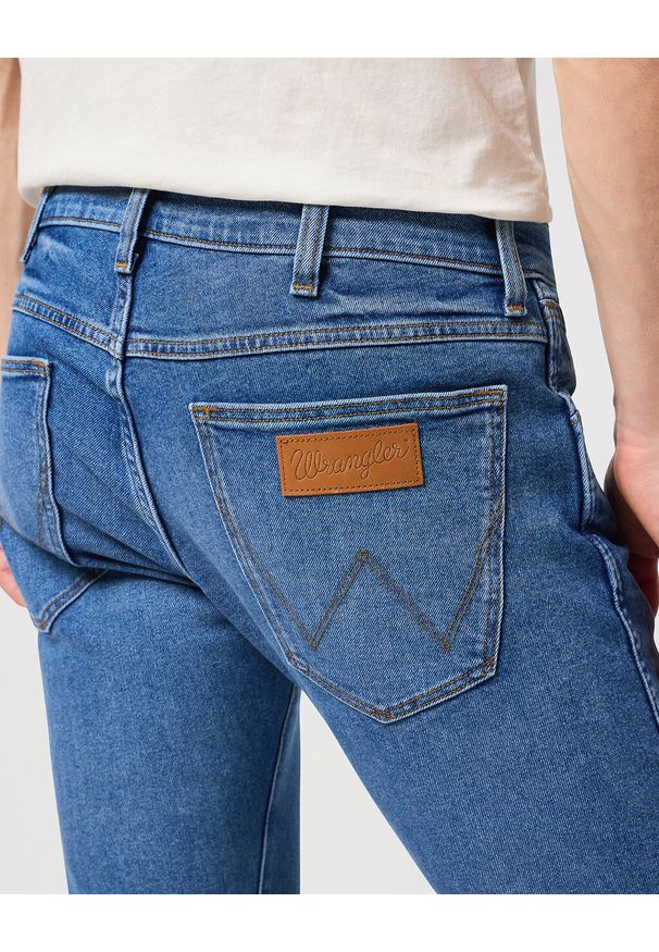 Wrangler - WRANGLER BRYSON MĘSKIE SPODNIE JEANSOWE JEANSY DŻINSY SMOKE SEA W14XYLZ71 112330721