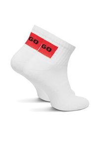 Hugo - HUGO Skarpety krótkie 50541597 Biały. Kolor: biały. Materiał: bawełna #3