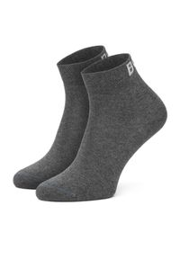 BOSS Skarpety długie 2P SH Logo CC 50502066 Szary. Kolor: szary. Materiał: bawełna #1