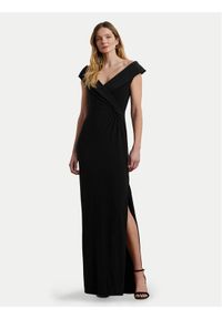 Lauren Ralph Lauren Sukienka wieczorowa 253863940001 Czarny Slim Fit. Kolor: czarny. Materiał: syntetyk. Styl: wizytowy