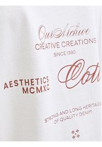 Jack & Jones T-Shirt Roar 12288099 Biały Regular Fit. Kolor: biały. Materiał: bawełna #6