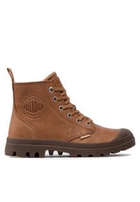 Palladium Trapery Pampa Zip Lth Ess 76888-252-M Brązowy. Kolor: brązowy. Materiał: nubuk, skóra #1