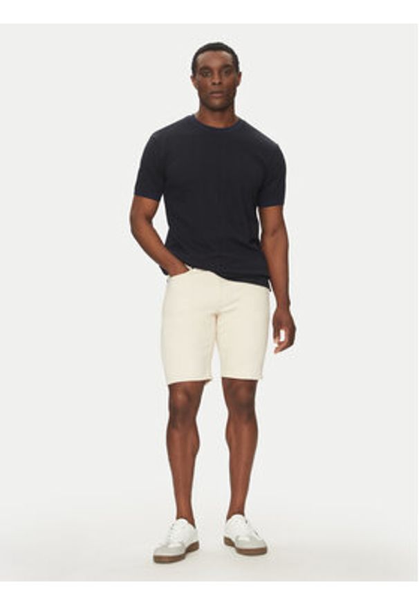 Liu Jo T-Shirt QA5124 J4925 Granatowy Regular Fit. Kolor: niebieski. Materiał: bawełna, jedwab