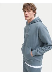 Jack & Jones - Jack&Jones Bluza Soho 12278789 Niebieski Relaxed Fit. Kolor: niebieski. Materiał: bawełna