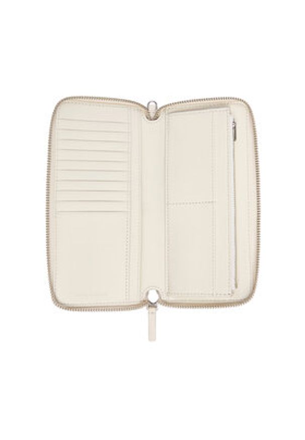 MARC JACOBS - Marc Jacobs Portfel damski The Leather Continental 2P4SMP015S02 Écru. Materiał: skóra