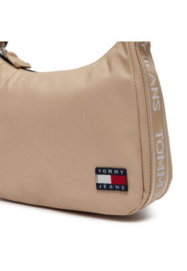 Tommy Jeans Torebka Tjw Ess Daily Shoulder Bag AW0AW16276 Beżowy. Kolor: beżowy