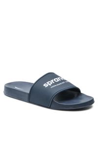 Klapki Sprandi 865478A Navy. Kolor: niebieski #1