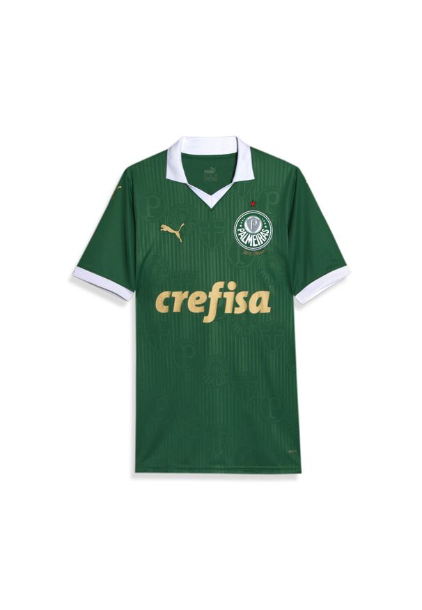 Puma - Męska koszulka domowa Palmeiras Fans 2024 PUMA Power Green. Kolor: zielony