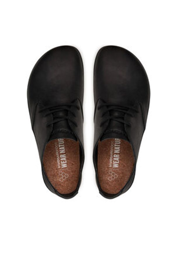 Vivo Barefoot Półbuty RA IV 305102-01 Czarny. Kolor: czarny. Materiał: skóra
