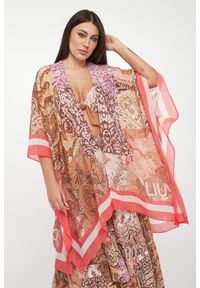Liu Jo - Narzutka plażowa z wzorem paisley LIU JO. Okazja: na plażę. Wzór: paisley #3