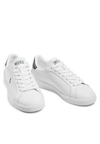 Polo Ralph Lauren Sneakersy Hrt Ct II 809829824004 Biały. Kolor: biały. Materiał: skóra #4