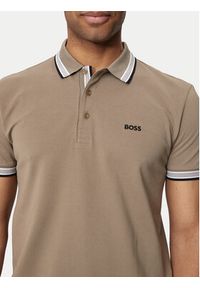 BOSS - Boss Polo Paddy 50469055 Zielony Regular Fit. Typ kołnierza: polo. Kolor: zielony. Materiał: bawełna #3