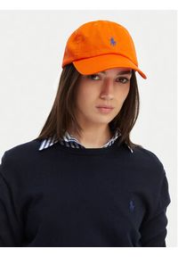 Polo Ralph Lauren Czapka z daszkiem Cls Sprt Cap 211912843009 Pomarańczowy. Kolor: pomarańczowy. Materiał: materiał #3