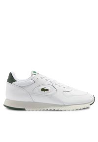 Lacoste Sneakersy I02379-082 Biały. Kolor: biały. Materiał: skóra