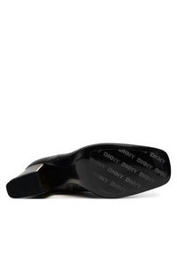 DKNY Kozaki K3544857 Czarny. Kolor: czarny. Materiał: skóra