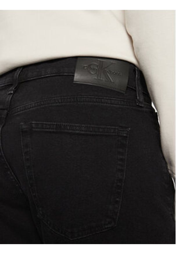 Calvin Klein Jeans Jeansy J30J326532 Czarny Slim Fit. Kolor: czarny