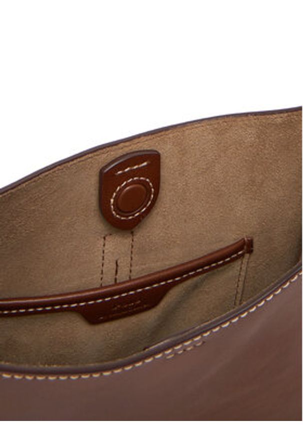 Polo Ralph Lauren Torebka 428944017009 Brązowy. Kolor: brązowy. Materiał: skórzane