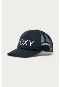 Roxy - Czapka. Kolor: niebieski. Wzór: aplikacja #1